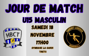 U15 MASCULIN CADENET - poule 3