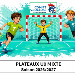 PLATEAUX U9 2026-2027
